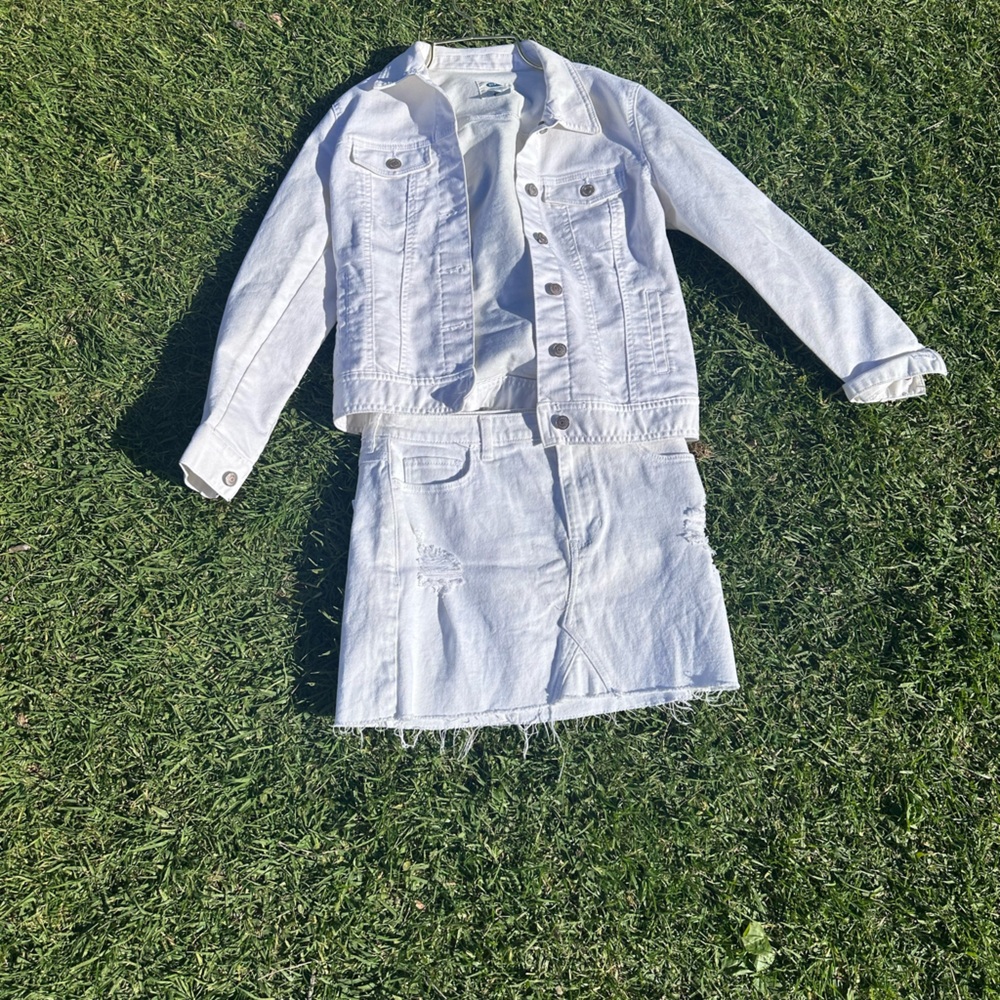 White Denim Jacket